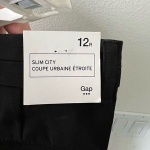 Gap slim city slacks